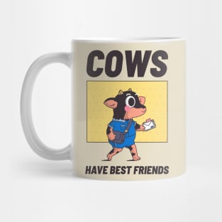 Cows have Best Friends Animal Facts Mug